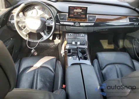 2015 Audi A8 L Quattro из США, поврежденный, VIN WAU32AFD4FN038105